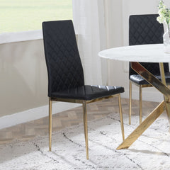 Urban Deco Leather Dining Chairs