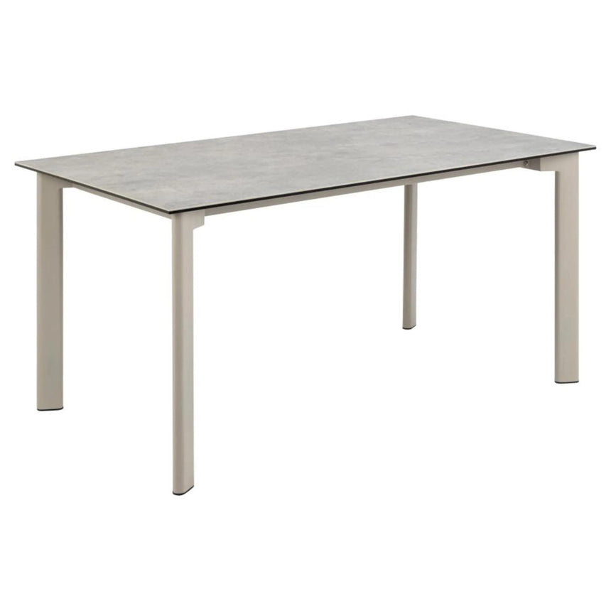 Palermo Dining Table - 6 Seater - 160cm - Grey Ceramic