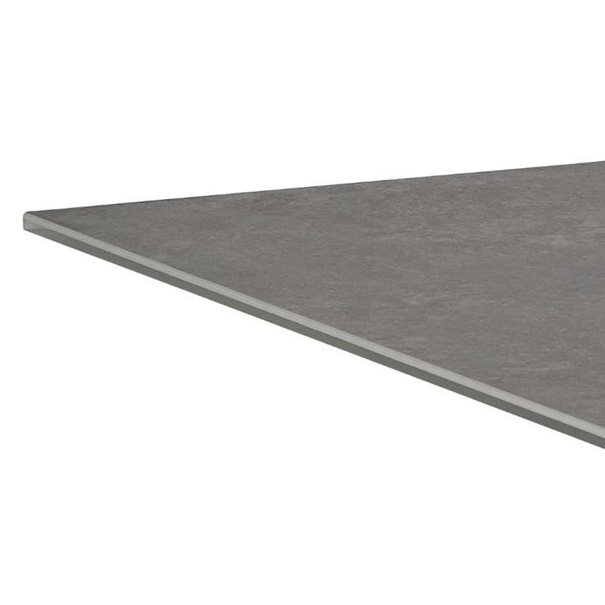 Marbella Dining Table - 8 Seater - Pedestal - 200cm - Black Ceramic