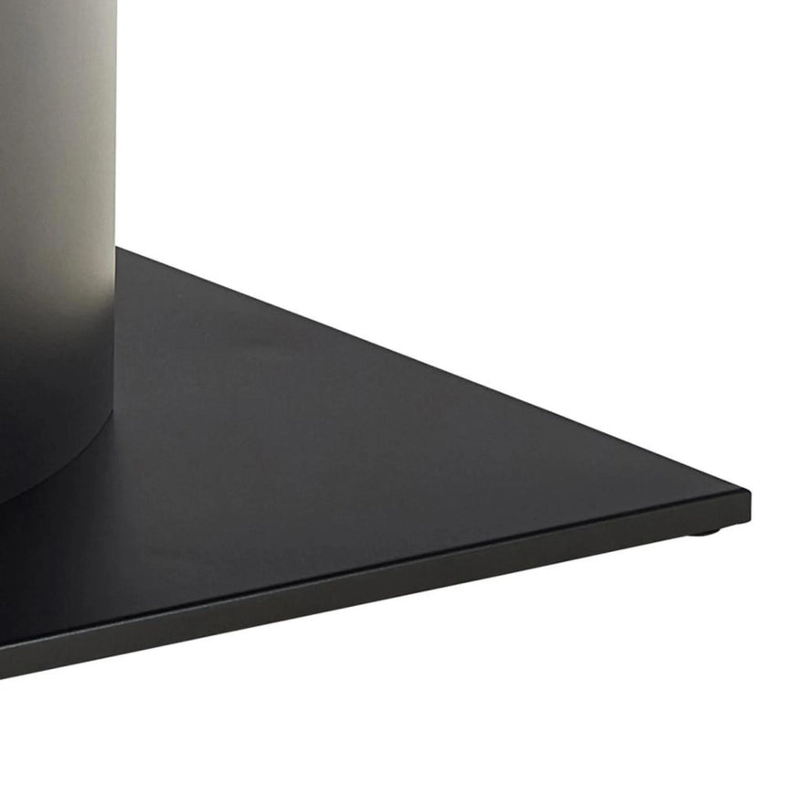 Marbella Dining Table - 8 Seater - Pedestal - 200cm - White Ceramic