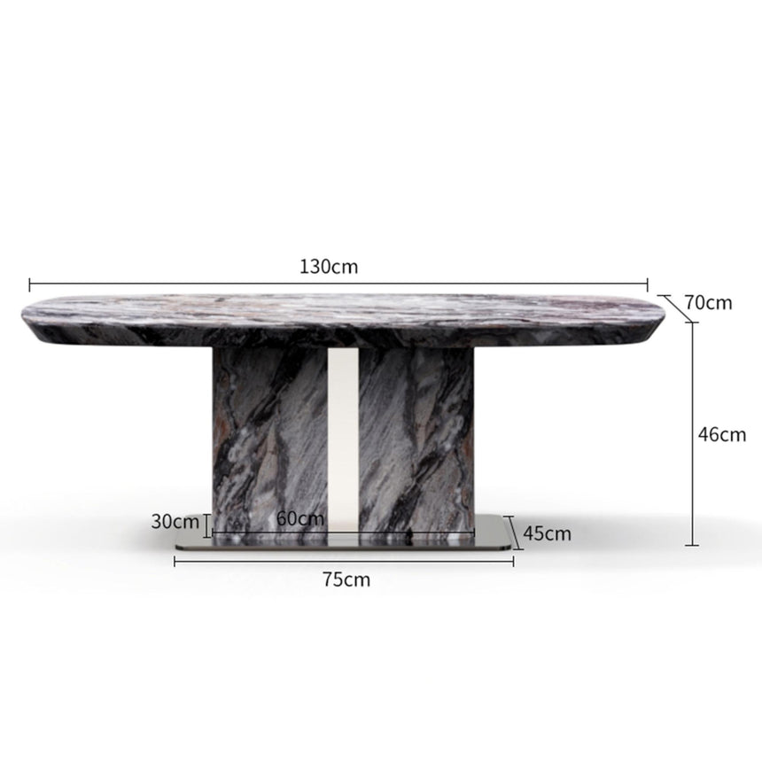 Saronno Coffee Table - Grey Marble