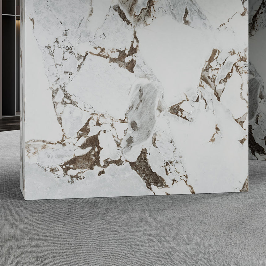 Viola Dining Table - 8 Seater - 200cm - White Marble