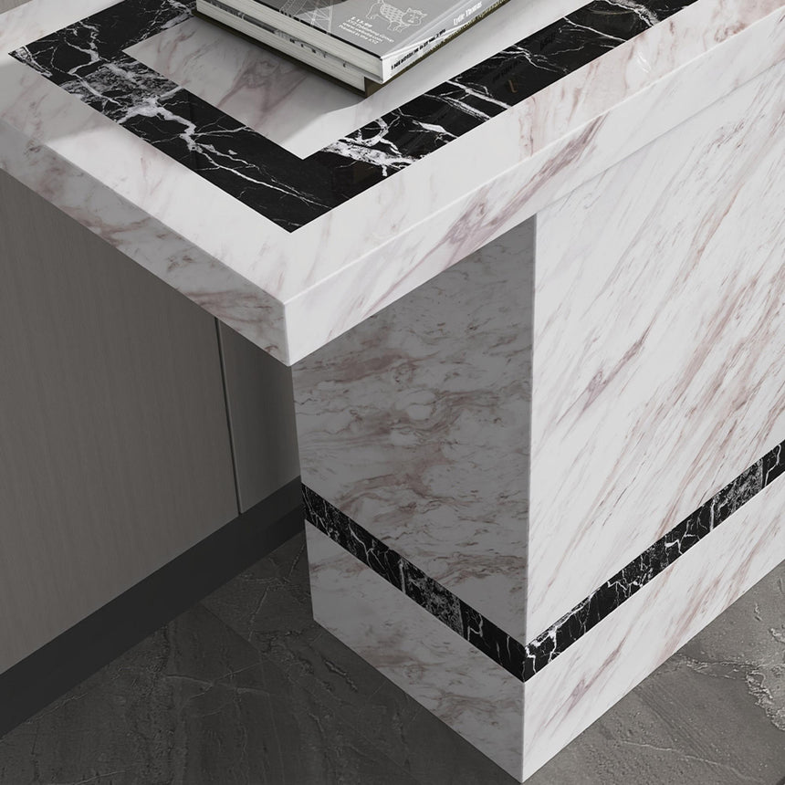 Rome Console Table - Beige Marble