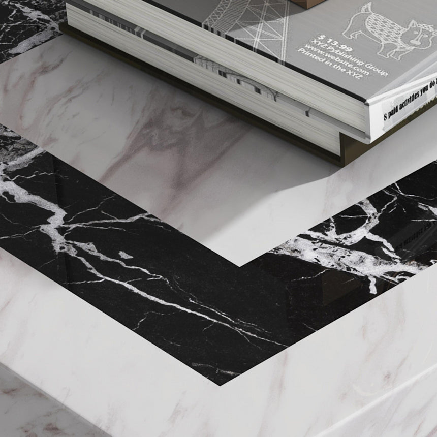 Rome Console Table - Beige Marble