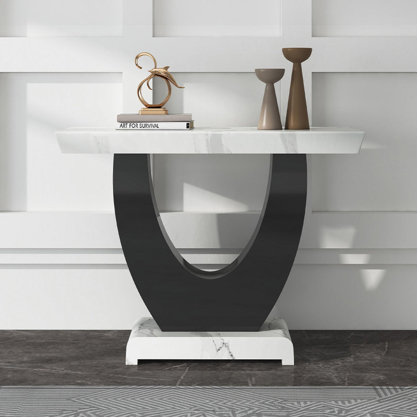 Madrid Console Table - White Marble