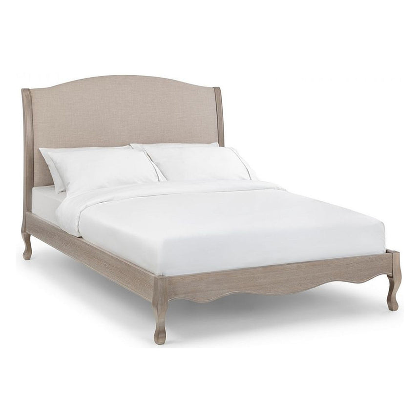 Georgia Oak French Style Bed - Sizes Available