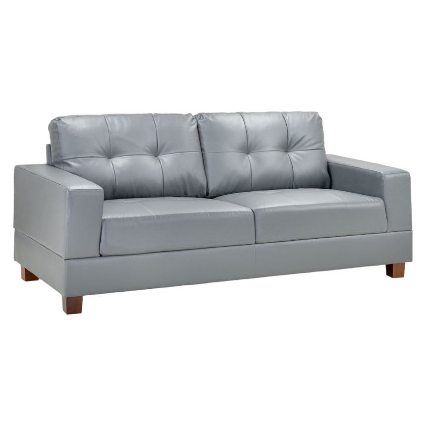 Jerry Grey 3 Seater Sofa