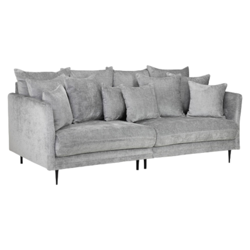 Turin Grey 3 Seater Sofa