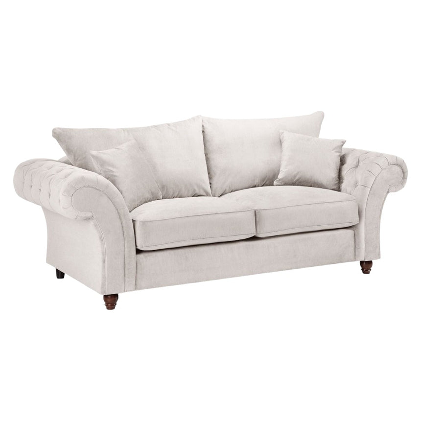 Windsor Fullback Stone 3 Seater Sofa