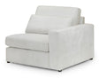 Kiana Ivory Fabric Right Hand Facing Modular Arm Chair