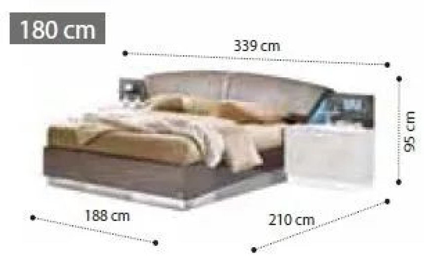 Colorado Italian Drop Bed