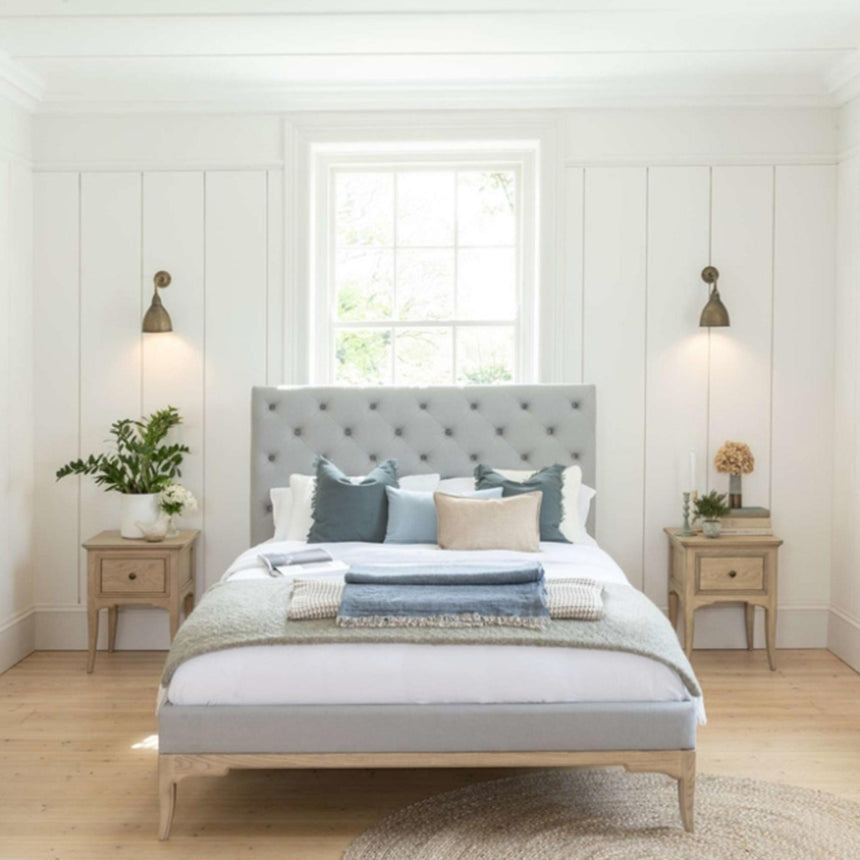 Willis and Gambier Toulon Oak Bed - Sizes Available