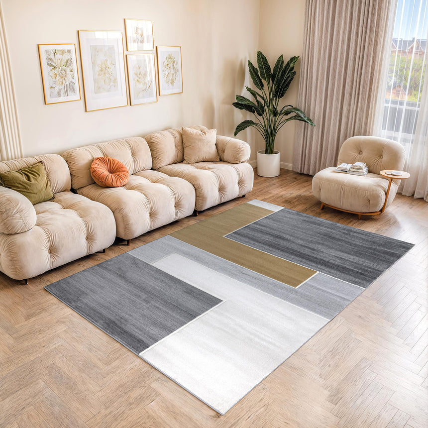 Jazmine Grey Rug - Sizes Available