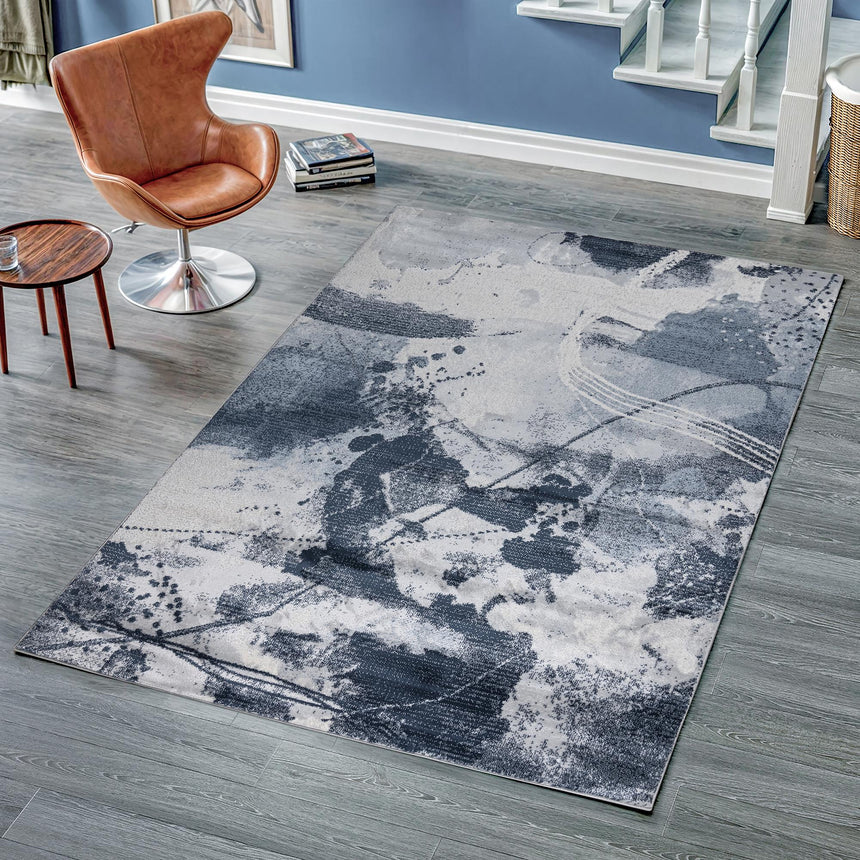 Marceline Blue Rug - Sizes Available