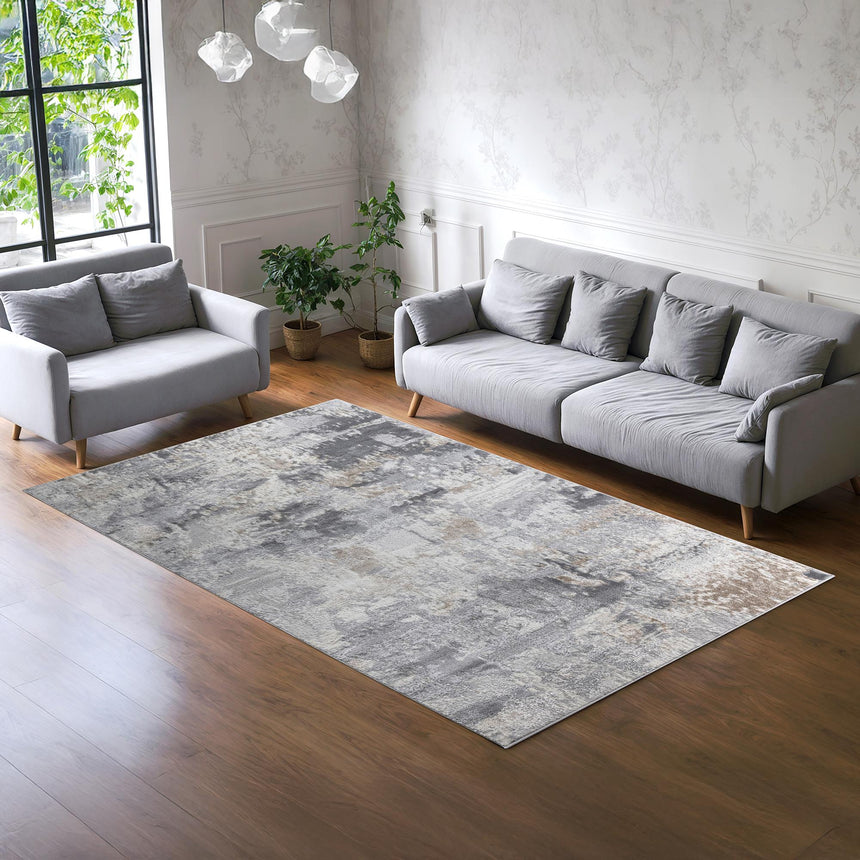 Ramona Grey Rug - Sizes Available