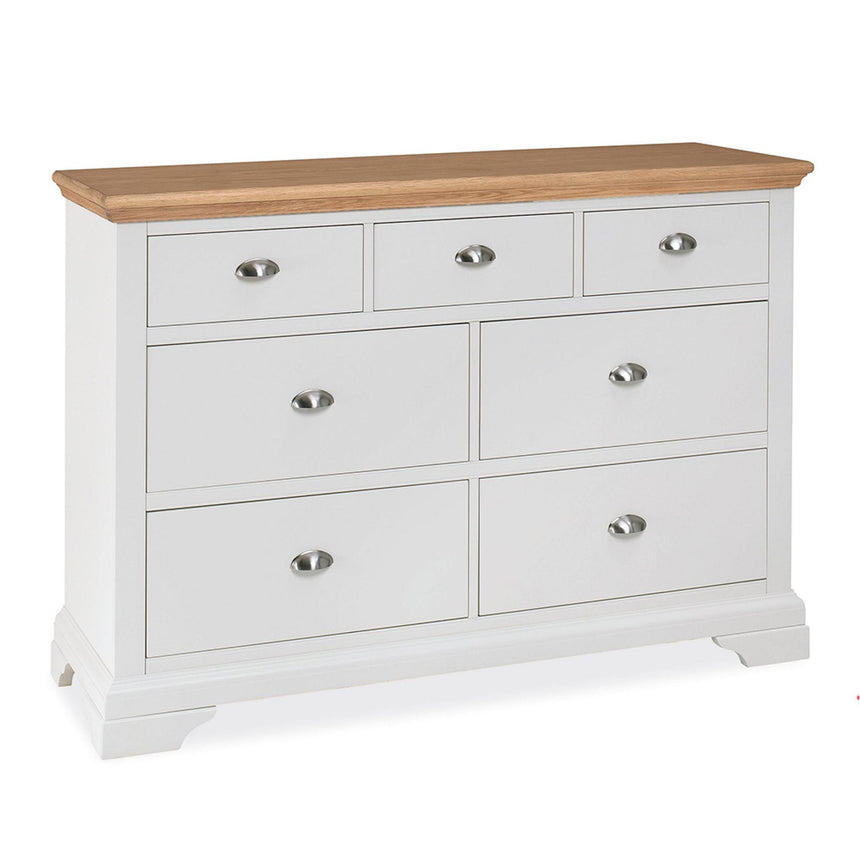 Bentley Designs Hampstead Two Tone 3+4 Drawer Chest