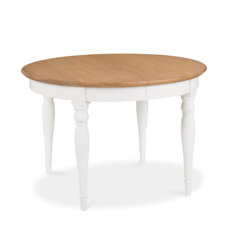 Bentley Designs Hampstead Two Tone 6 Seater Extending Dining Table