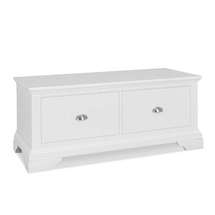 Bentley Designs Hampstead White Blanket Box