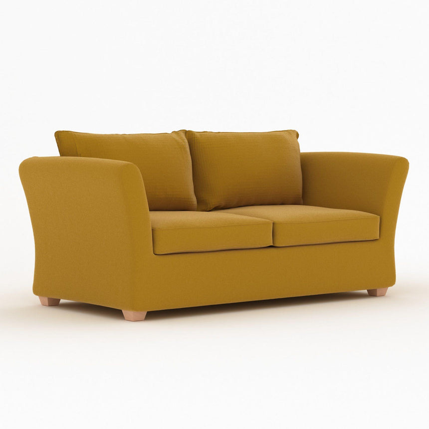 Kendle Sunningdale Saffron Fabric 2 Seater Sofa Bed
