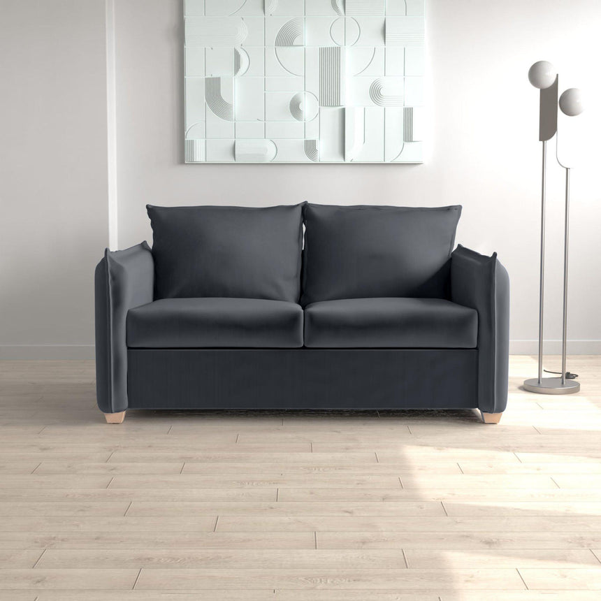 Oliver Sunningdale Granite Fabric 2 Seater Sofa Bed