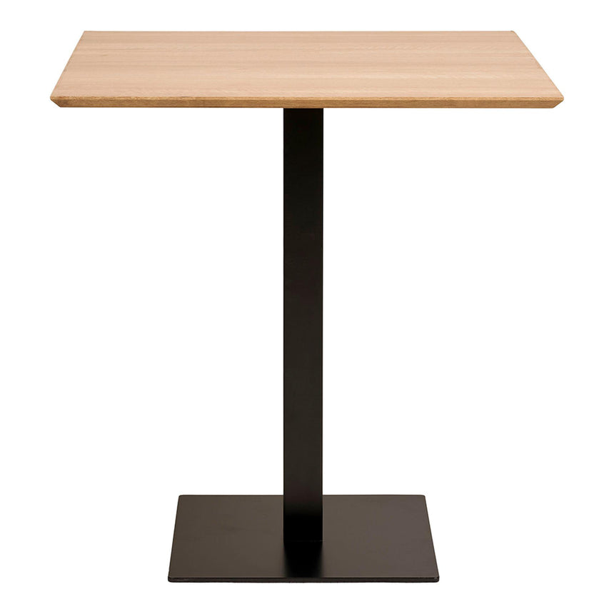 Fano Natural Wood Square Cafe Table