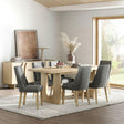 Cara Oak 8-10 Seater Extending Dining Table - 200cm-245cm