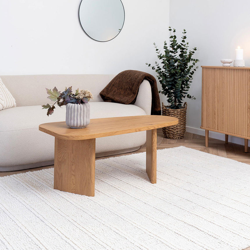 Melo Natural Wood Coffee Table