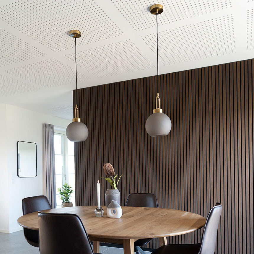 Luton Brass Ball Shaped Pendant Light