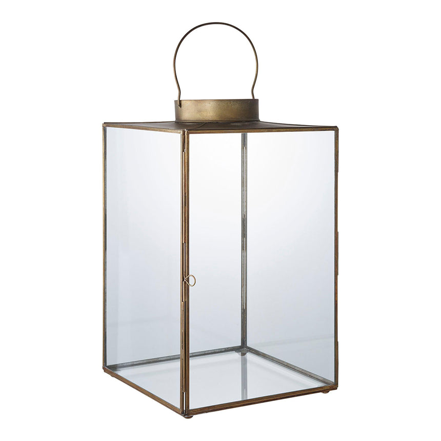 Mohali Antique Brass Lantern