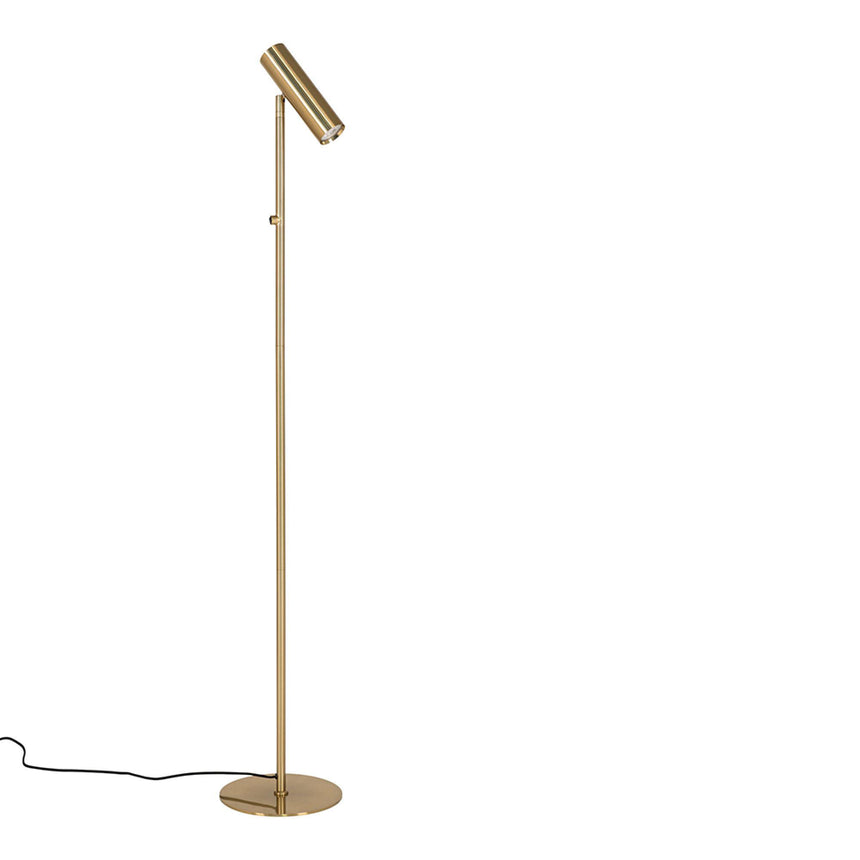 Yacolt Brass Steel Floor Lamp