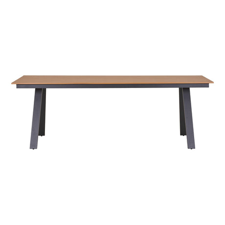 Toronto Wooden 10 Seater Garden Dining Table - 220cm