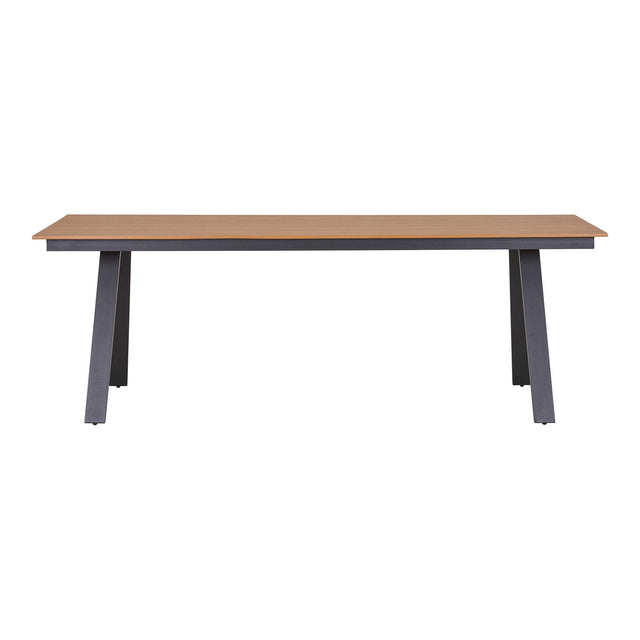 Toronto Wooden 10 Seater Garden Dining Table - 220cm
