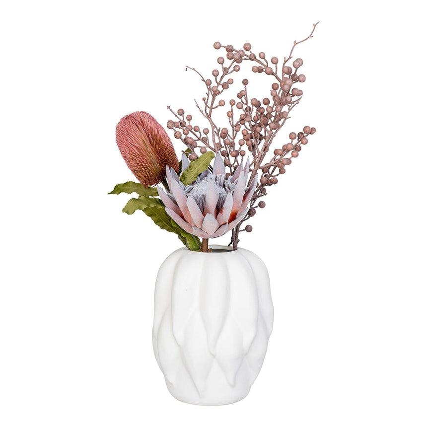 Beige Ceramic Vase