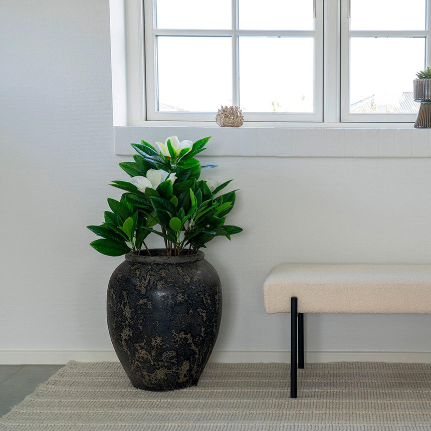 Capelo Grey Terracotta Decoration Pot