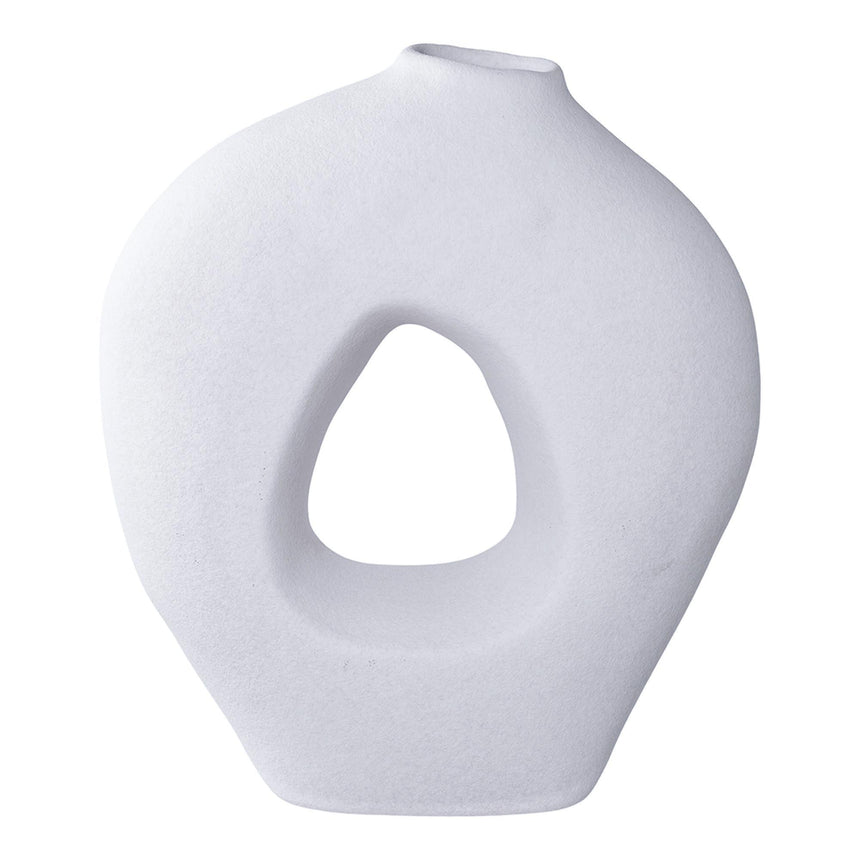 White Ceramic Vase