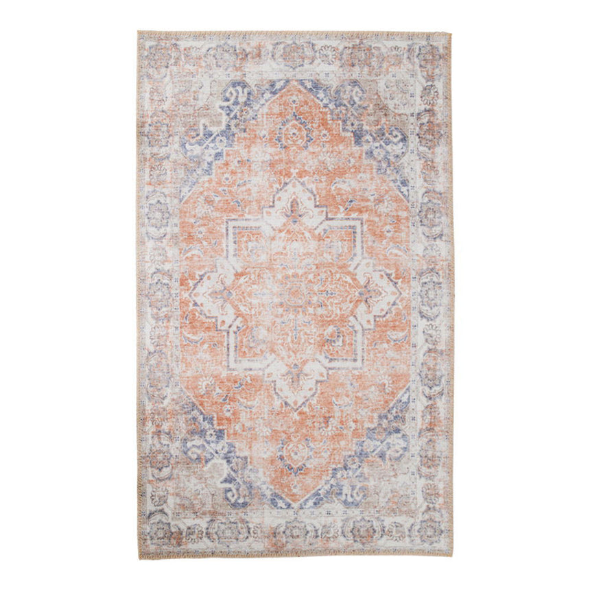 Havana Orange and Blue Rug - 300cm x 200cm