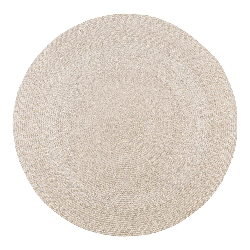 Menorca Sand  Round Rug - 180cm x 180cm