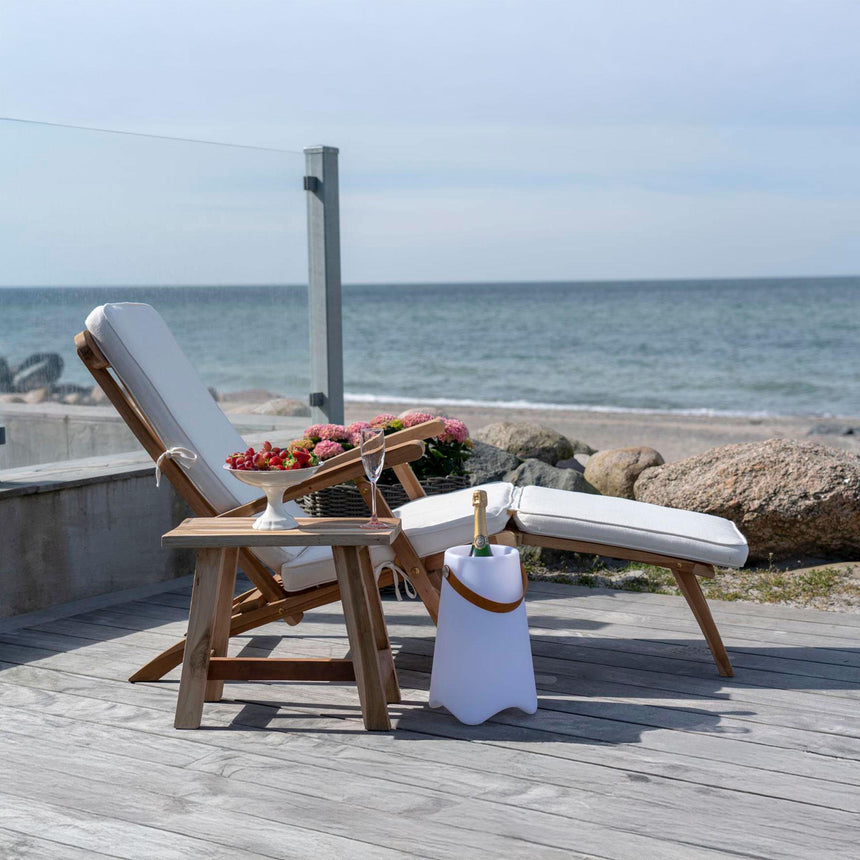 Arrecife Natural Teak Wood Garden Deck Chair