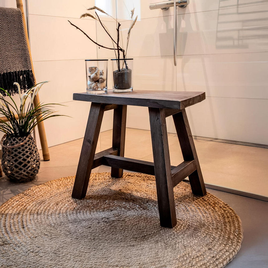 Barcelona Natural Teak Wood Small Bench