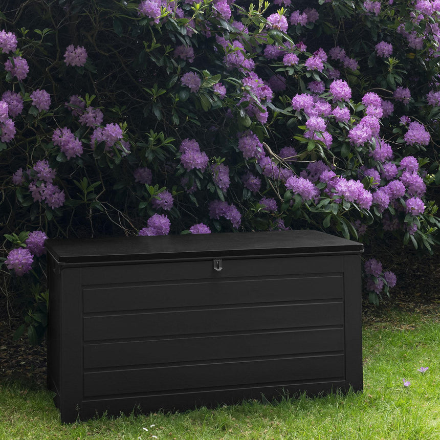 Dubrovnik Black Outdoor Storage Box