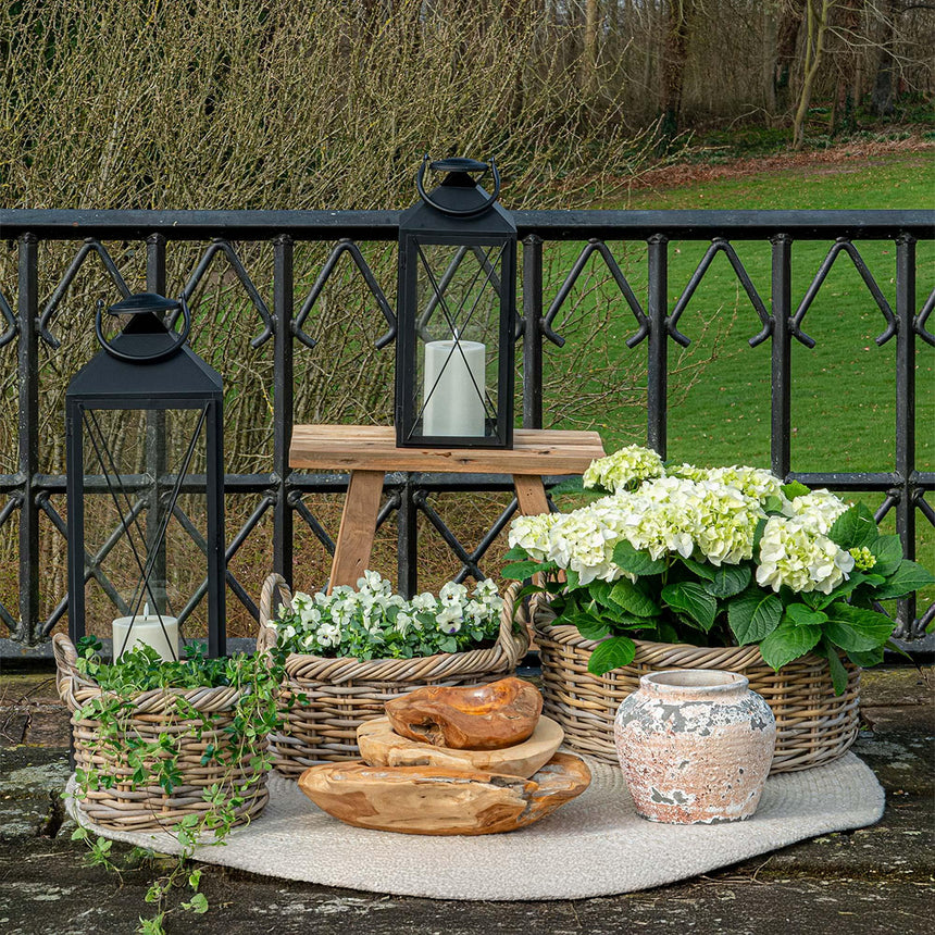 Kuta Kubu Rattan Set of 3 Baskets