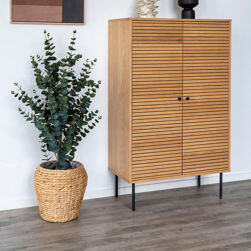 Denia Natural Waterhyacinth Basket