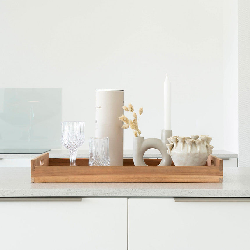 Faro Natural Teak Tray