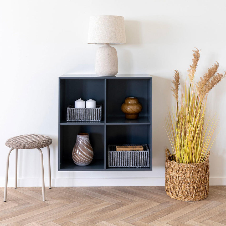 Horne Dark Grey Wall Shelf