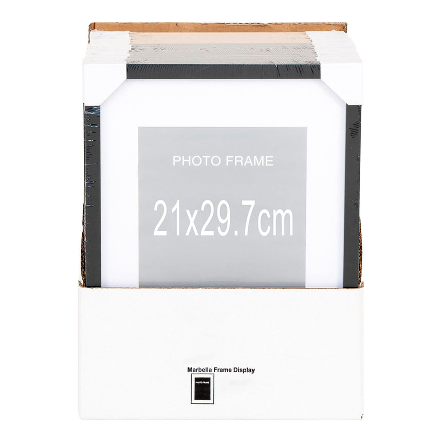 Marbella Black Frame Display - 25cm x 35cm