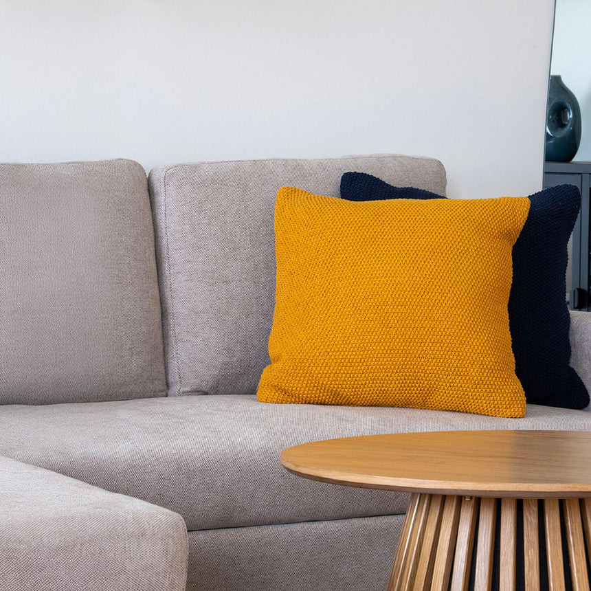 Santos Yellow Fabric Cushion