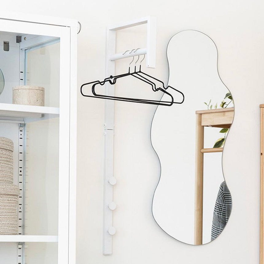 Trento White Metal Clothes Rack