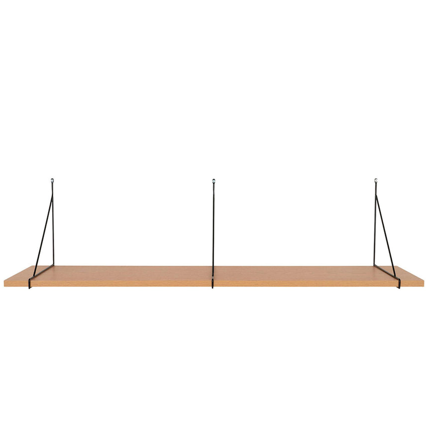 Chiba Natural Wooden Wall Shelf