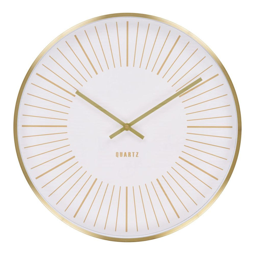 Takamaka Gold Metal Round Wall Clock