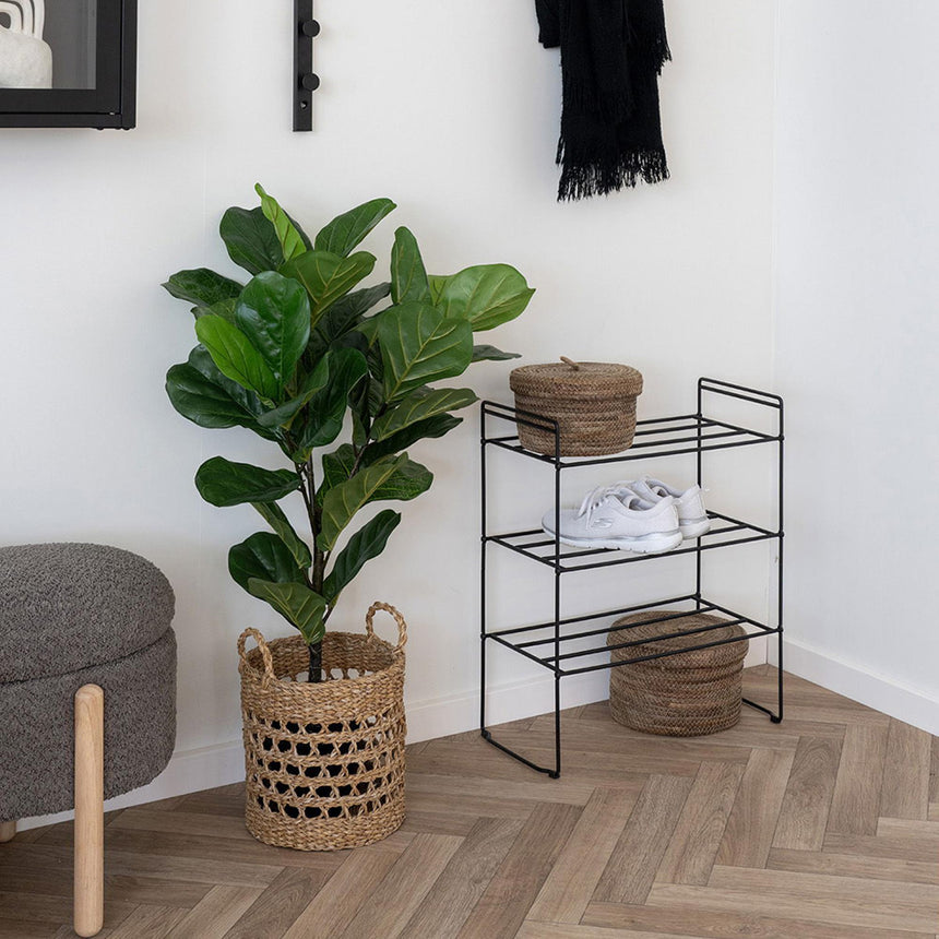 Swansea Metal Shoe Rack